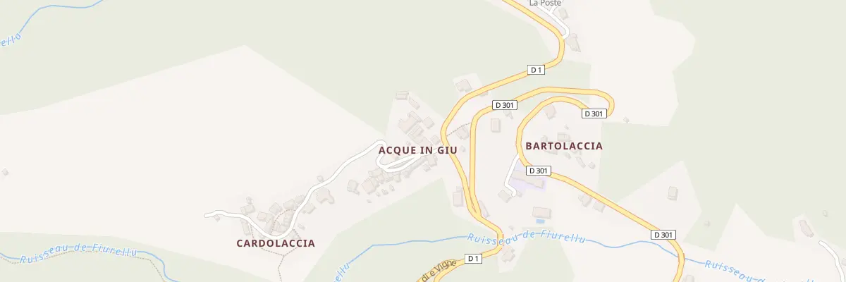Plan du 5039 Acquangiu à Sari-d’Orcino