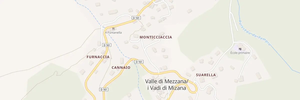 Plan du 5151 Capo d’Opapo à Valle-di-Mezzana