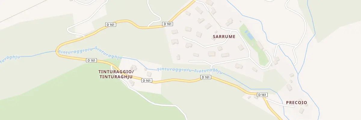 Plan du 5077A Sarrume à Valle-di-Mezzana
