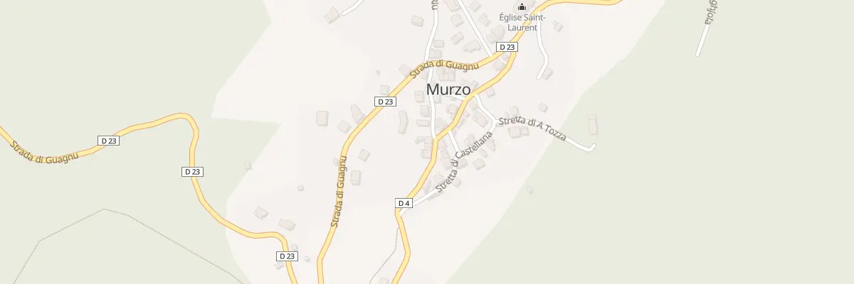 Plan du 5049 Casone à Murzo