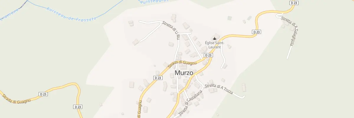 Plan du 5024 Piantajo Alla Chiesa à Murzo