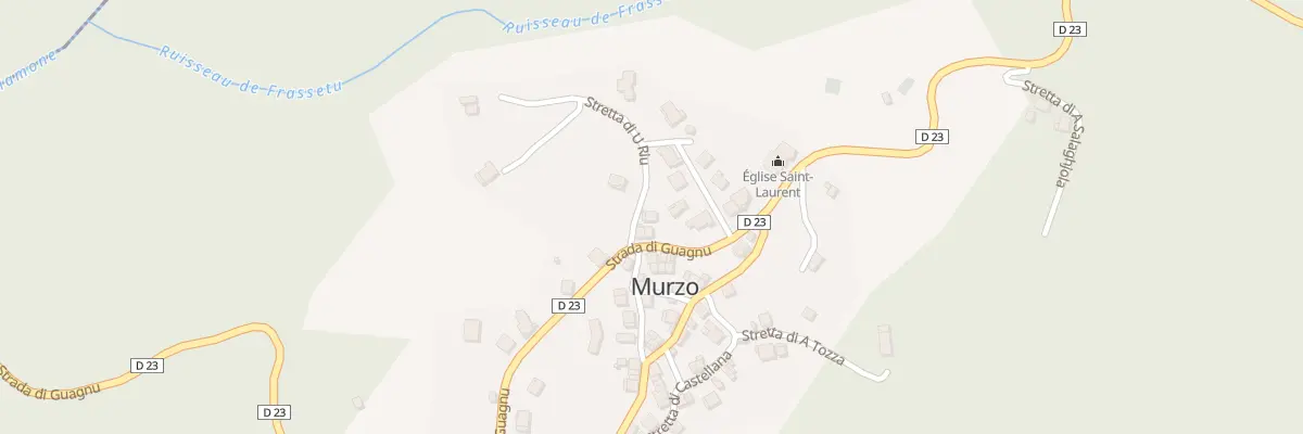 Plan du 5024A Piantajo Alla Chiesa à Murzo