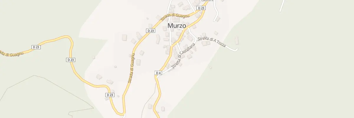 Plan du 5008 Castellano à Murzo