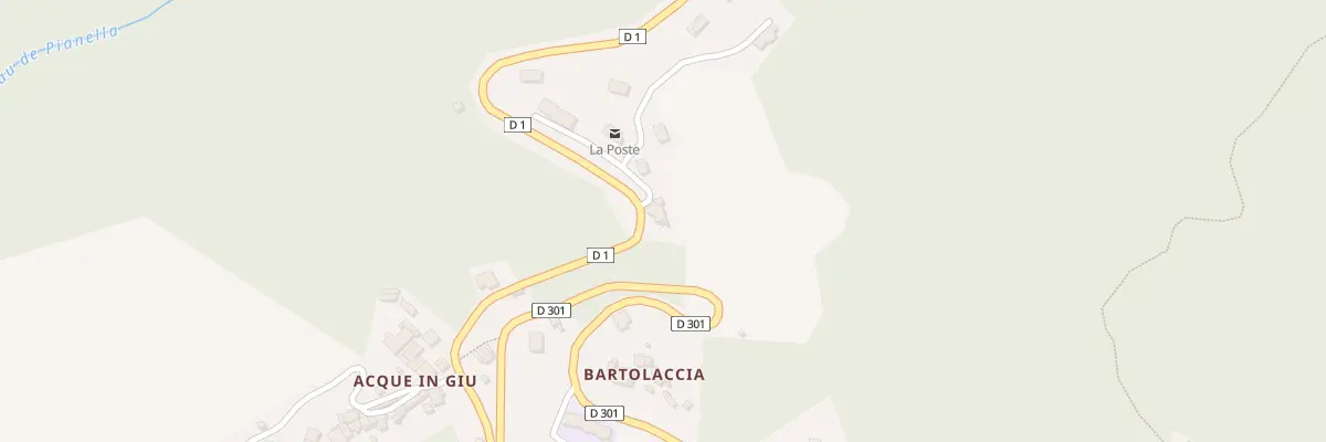 Plan du 5215 Caspitano à Sari-d’Orcino