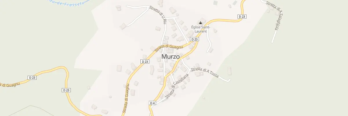Plan du 5041 Piazza à Murzo