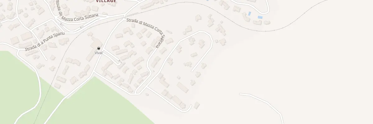 Plan du 5731 Res Piana d’Occi à Lumio