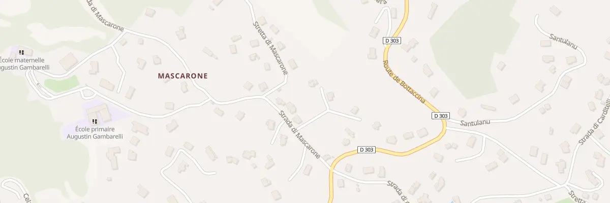 Plan du 5415 Cuara à Bastelicaccia