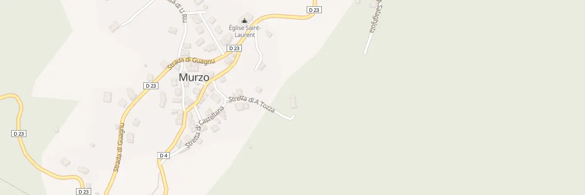 Plan du 5123 Vignarella à Murzo