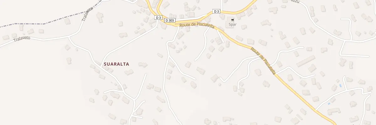 Plan du 5792 Suaralta à Bastelicaccia