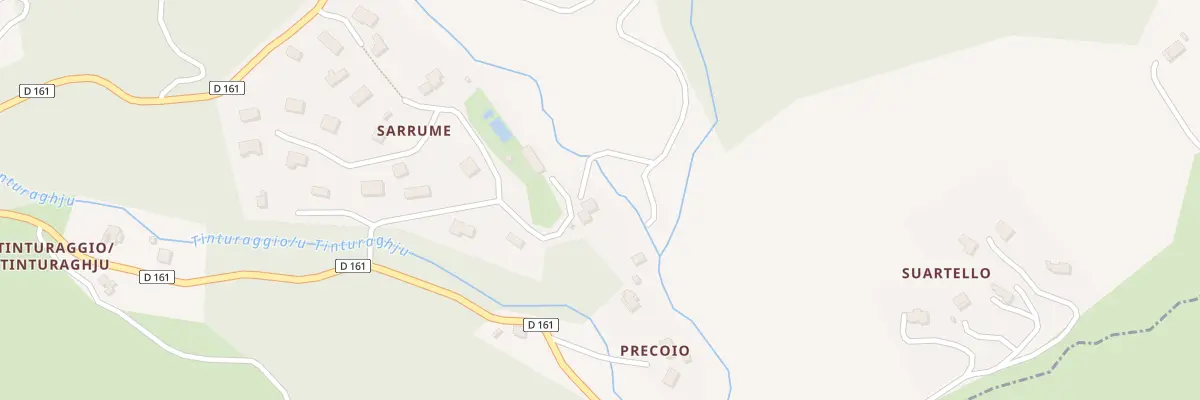 Plan du 5008 Precoio à Valle-di-Mezzana