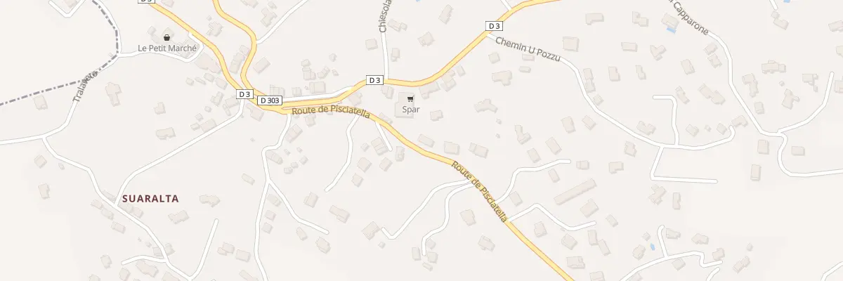 Plan du 9718 Pozzo à Bastelicaccia