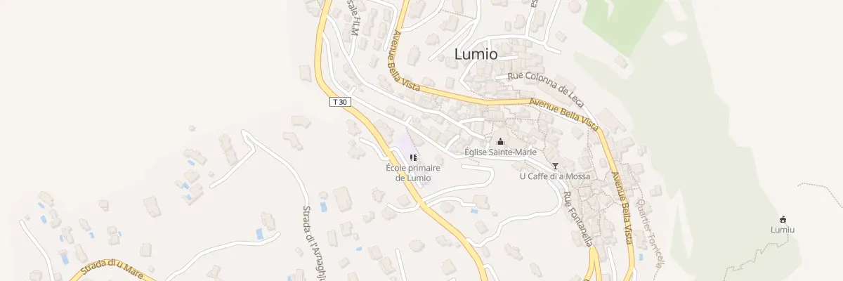 Plan du 5155 Chiosello à Lumio