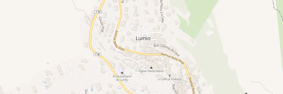 Plan du 5059 Lumio à Lumio