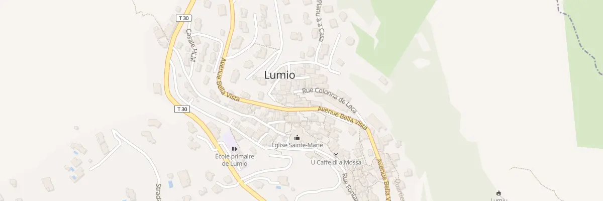 Plan du 5049 Lumio à Lumio