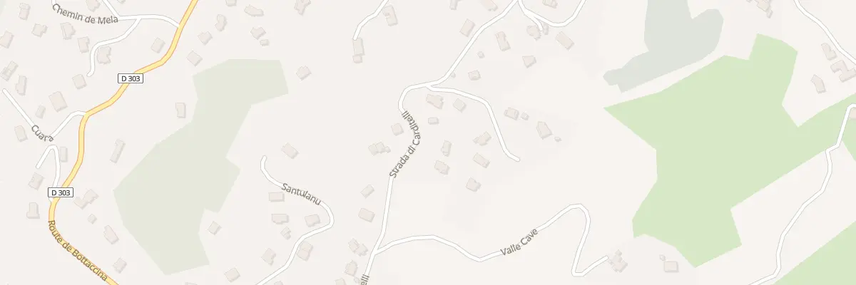 Plan du 5850 Ogliastrone à Bastelicaccia