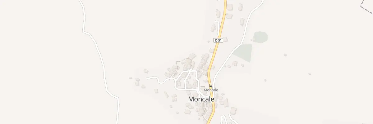 Plan du 36 Moncale à Moncale