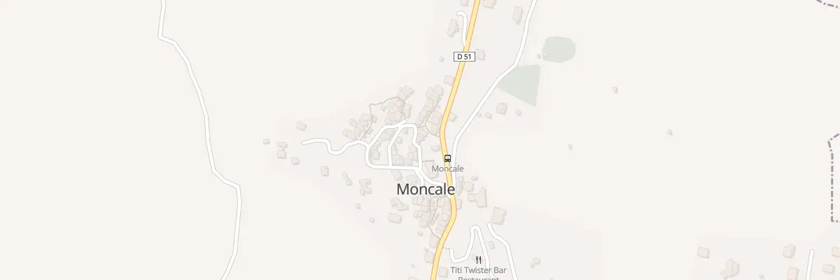 Plan du 59 Moncale à Moncale