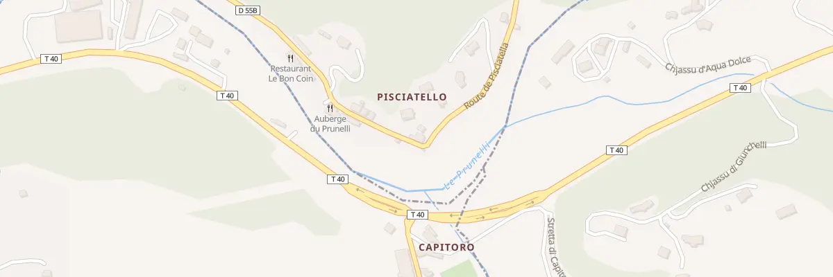 Plan du 5086 Pisciatello à Bastelicaccia