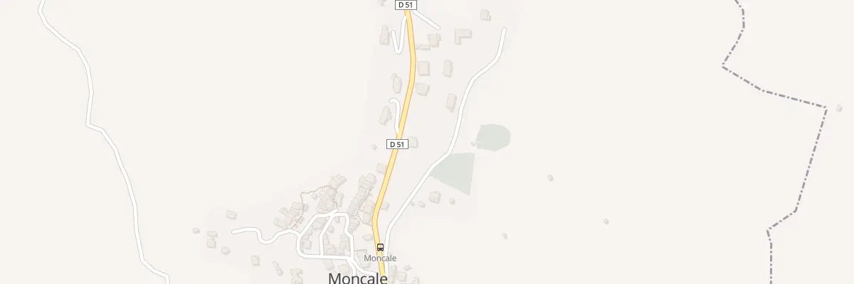 Plan du 5130 Tozza à Moncale