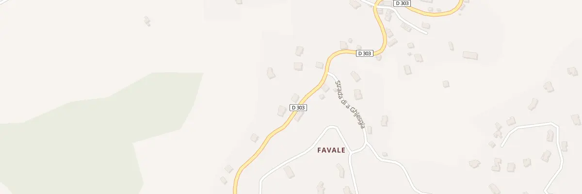 Plan du 5538 Favale à Bastelicaccia