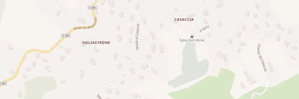 Plan du 5908 Casaccia à Bastelicaccia