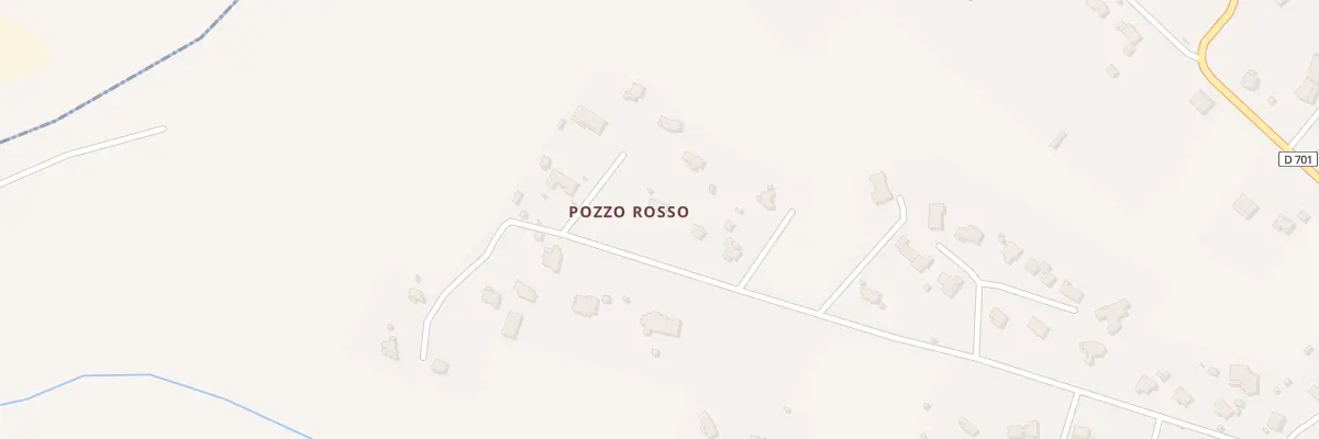 Plan du 5720 Pozzo Rosso à Cuttoli-Corticchiato