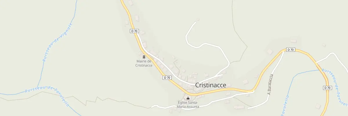 Plan du 5034 Capo Soprano à Cristinacce