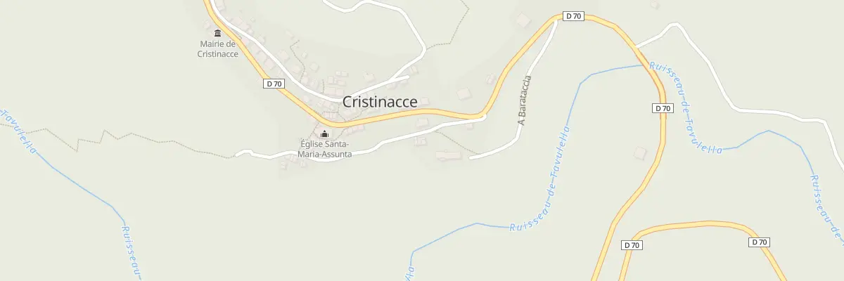 Plan du 5009 Pietra Linta à Cristinacce