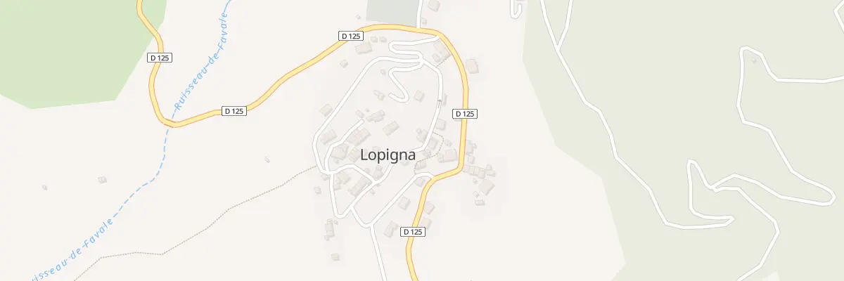 Plan du 5041 Lopigna à Lopigna