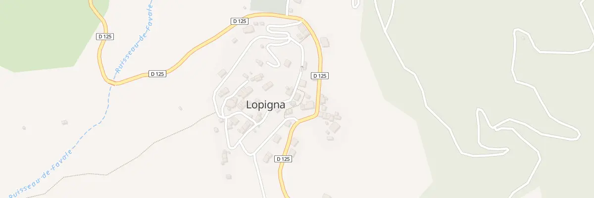Plan du 5045 Lopigna à Lopigna