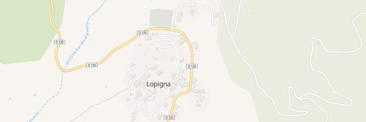 Plan du 5006 Arinella à Lopigna