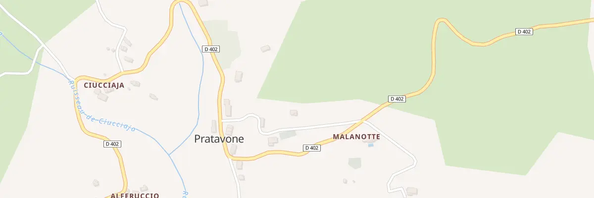 Plan du 155E Malanotte à Cognocoli-Monticchi