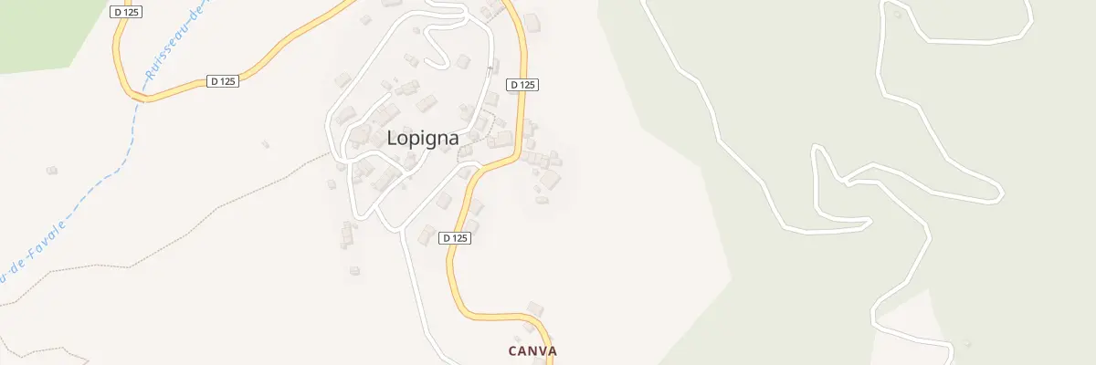 Plan du 5061 Lopigna à Lopigna