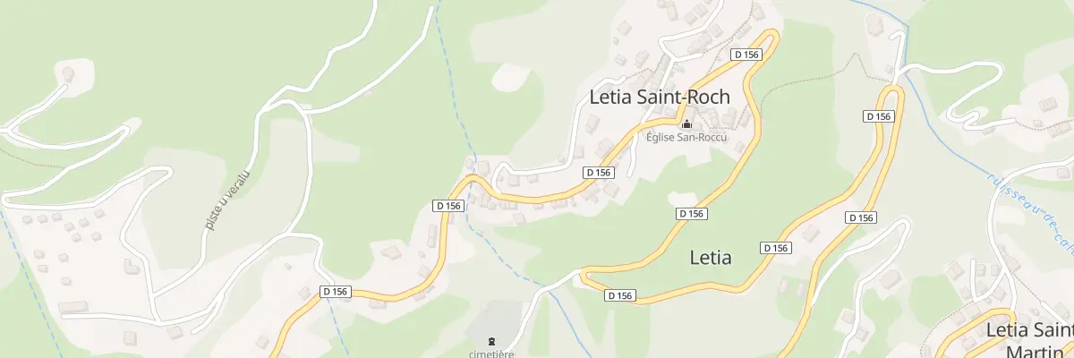 Plan du 5004 Toccarello à Letia