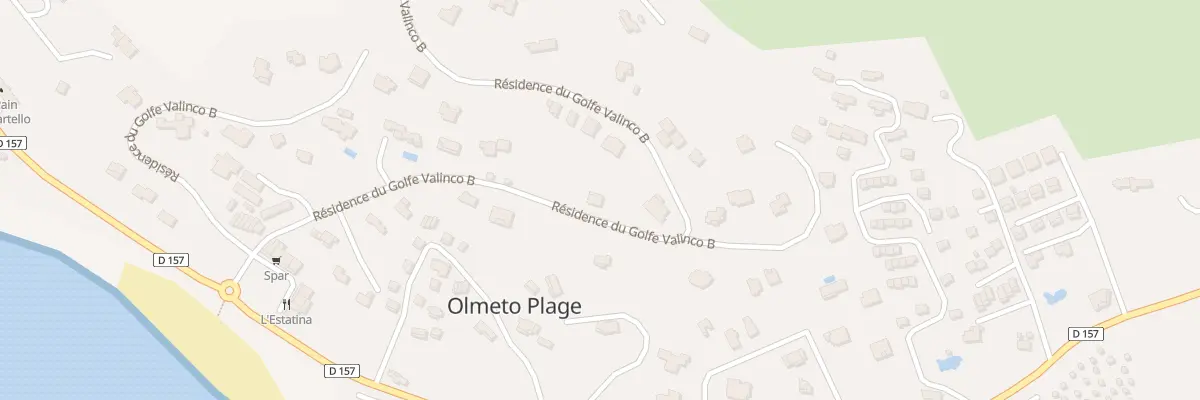 Plan du 5509 Abbartello à Olmeto