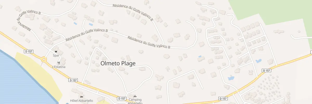 Plan du 5426 Abbartello à Olmeto