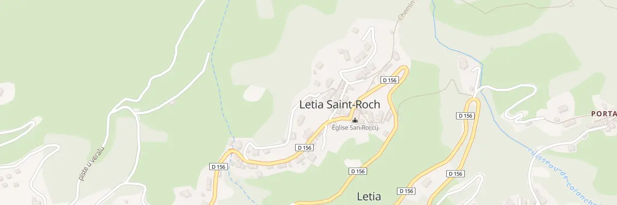 Plan du 5008 Chioso Longo à Letia