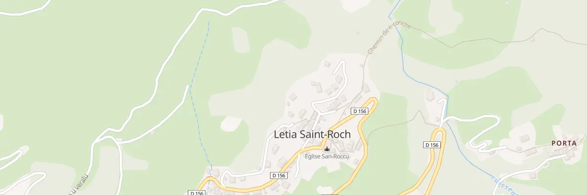 Plan du 5032 Casanova à Letia