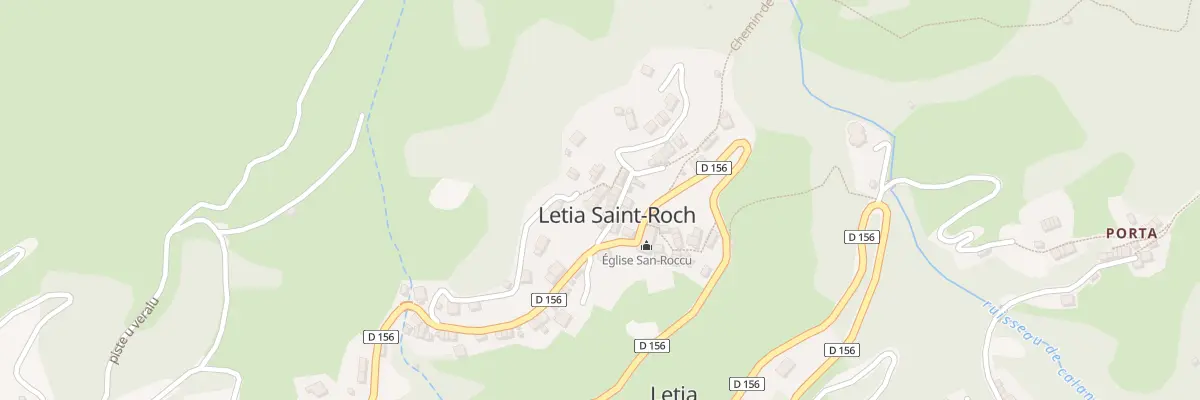 Plan du 5026 Casalonga à Letia