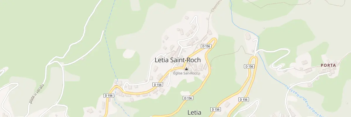 Plan du 5021 Casalonga à Letia