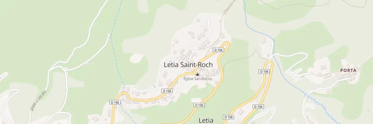 Plan du 5020 Casalonga à Letia