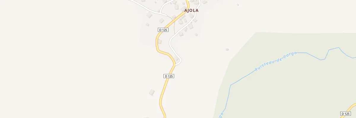 Plan du 5001 Croce à Lopigna