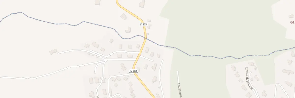 Plan du 5822 Colombina à Bastelicaccia