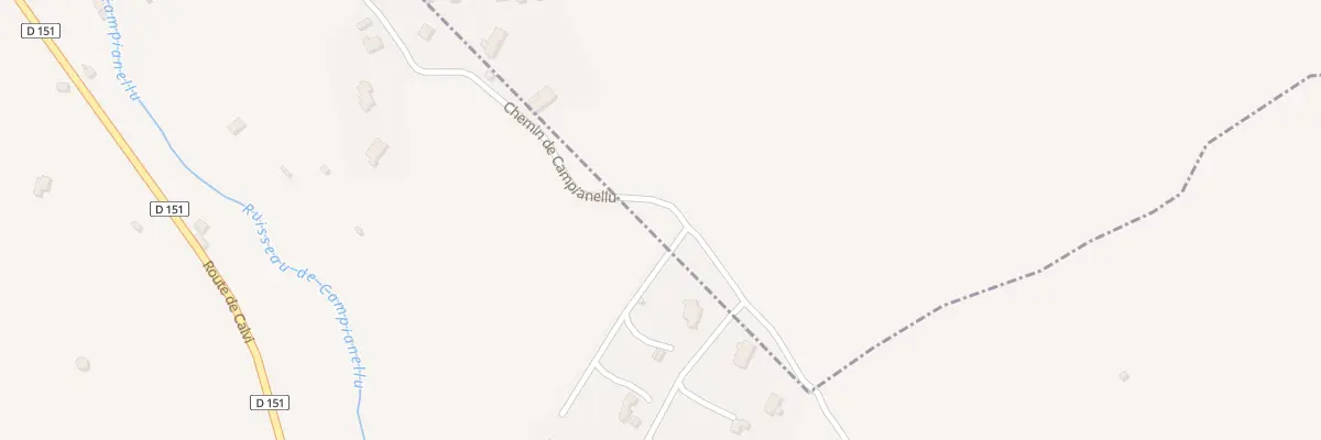 Plan de Albigine à Montegrosso