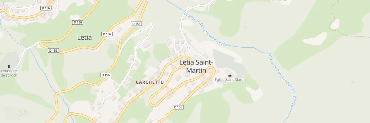 Plan du 5122 Poggio A Botte à Letia