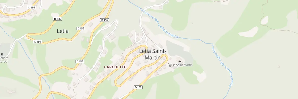Plan du 5121 Saint Martin à Letia