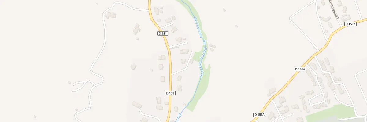 Plan du 264 Rte de Calvi à Calenzana