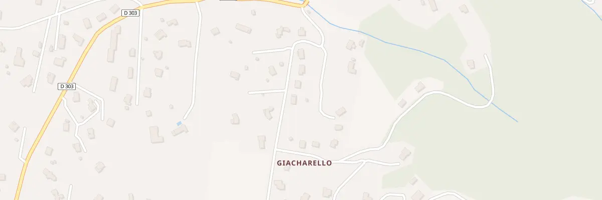 Plan du 5432 Giacharello à Cuttoli-Corticchiato