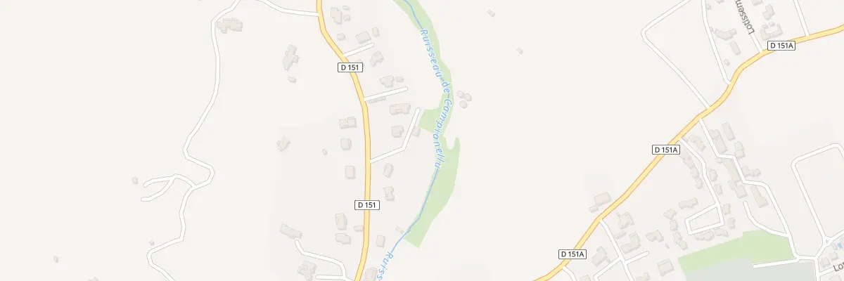Plan du 268 Rte de Calvi à Calenzana