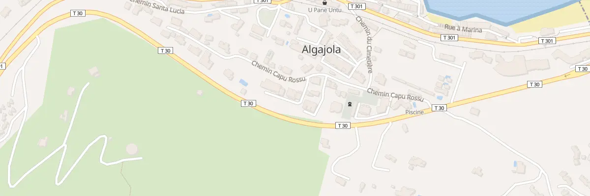 Plan du 5260 Cocani à Algajola